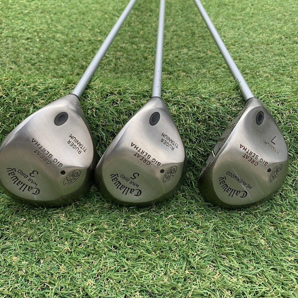 Callaway Original Great Big Bertha Wood Set 3 5 7 BB UL Regular Graphite Mens RH